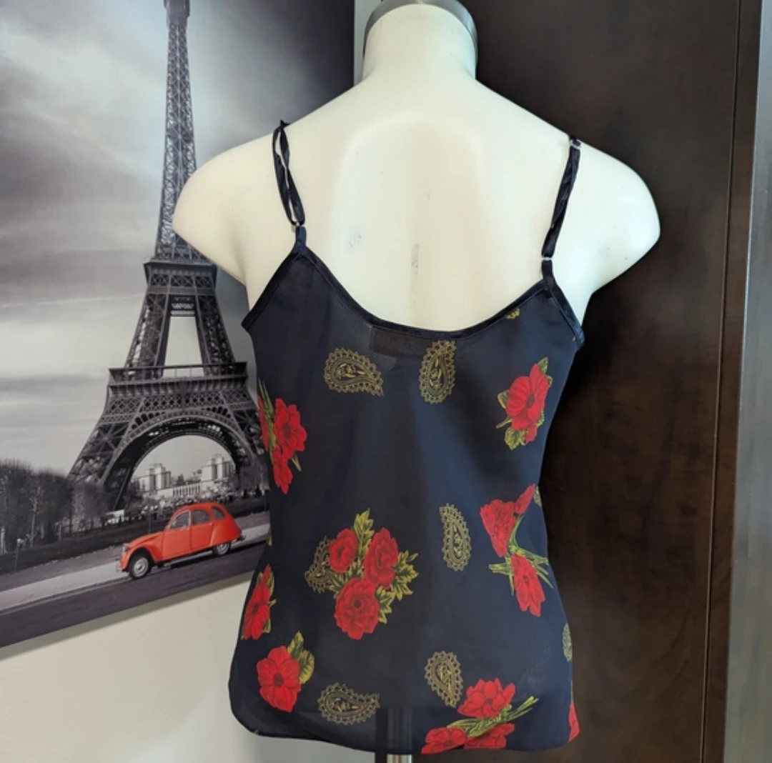 La Vie En Rose Floral Camisole - Size 8 - photo 3