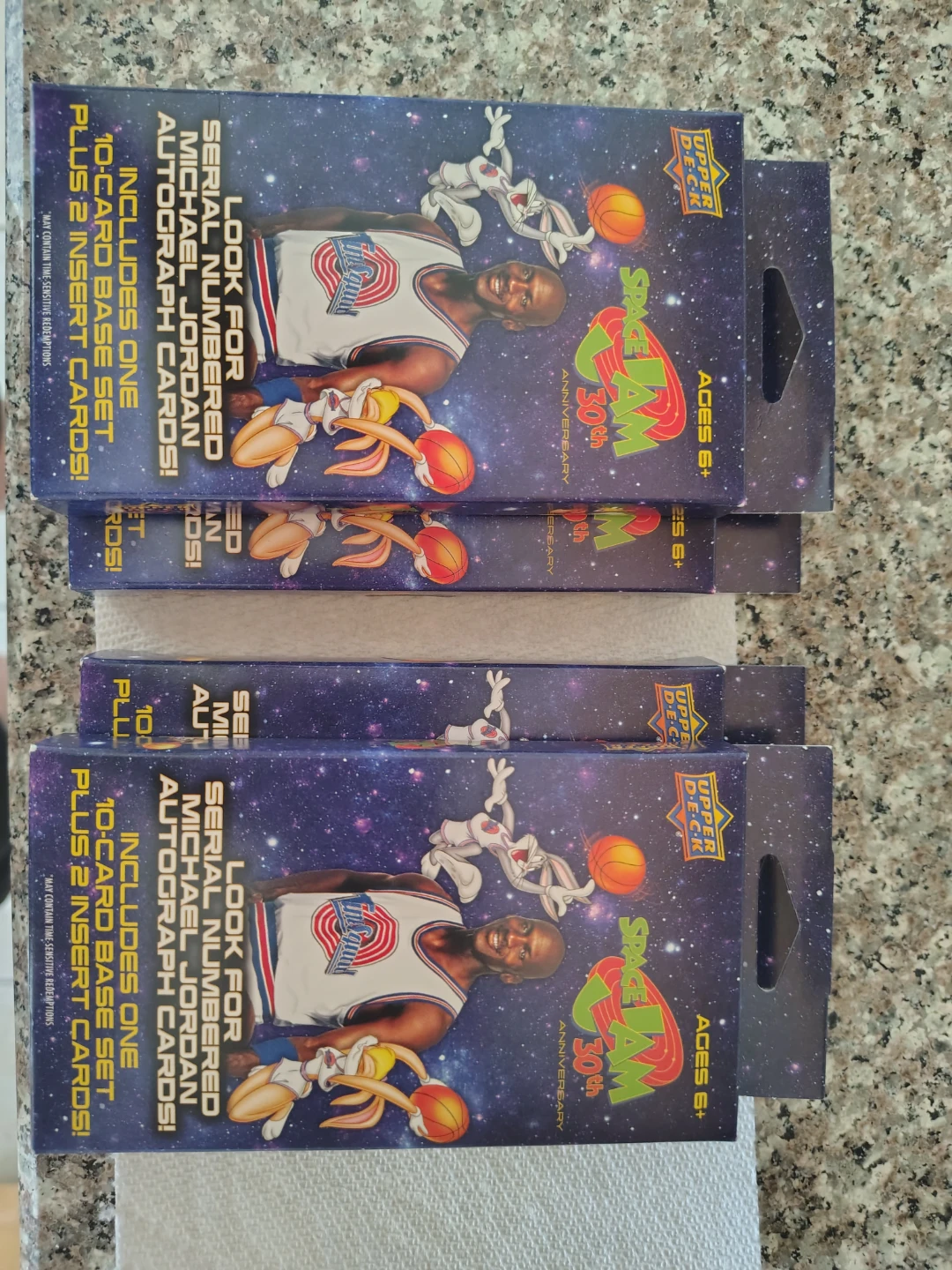 Upper Deck Space Jam 30th Anniversary Hanger Boxes