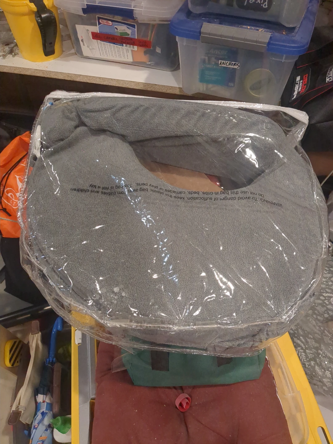 My Brest Friend Deluxe Nursing Pillow Evening Grey