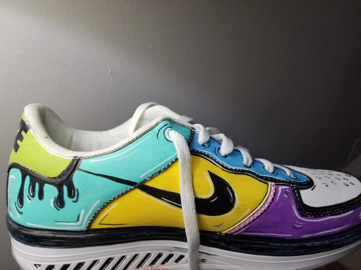 Custom Nike Air Force 1 Sneakers - photo 3