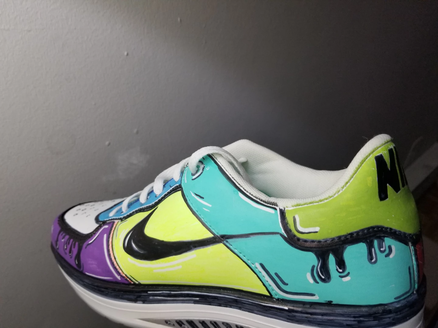 Custom Nike Air Force 1 Sneakers - photo 4