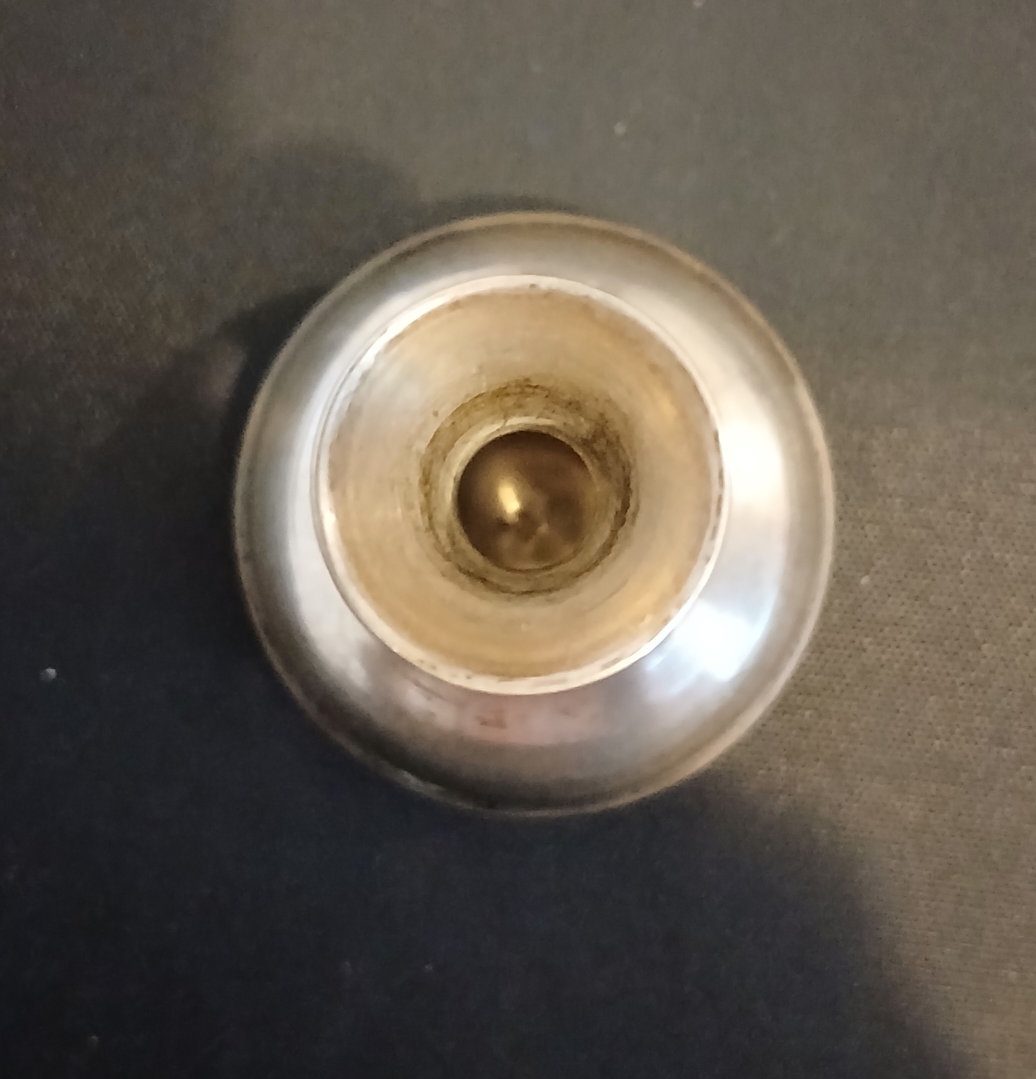 Small Vintage Silver Bud Vase - photo 3