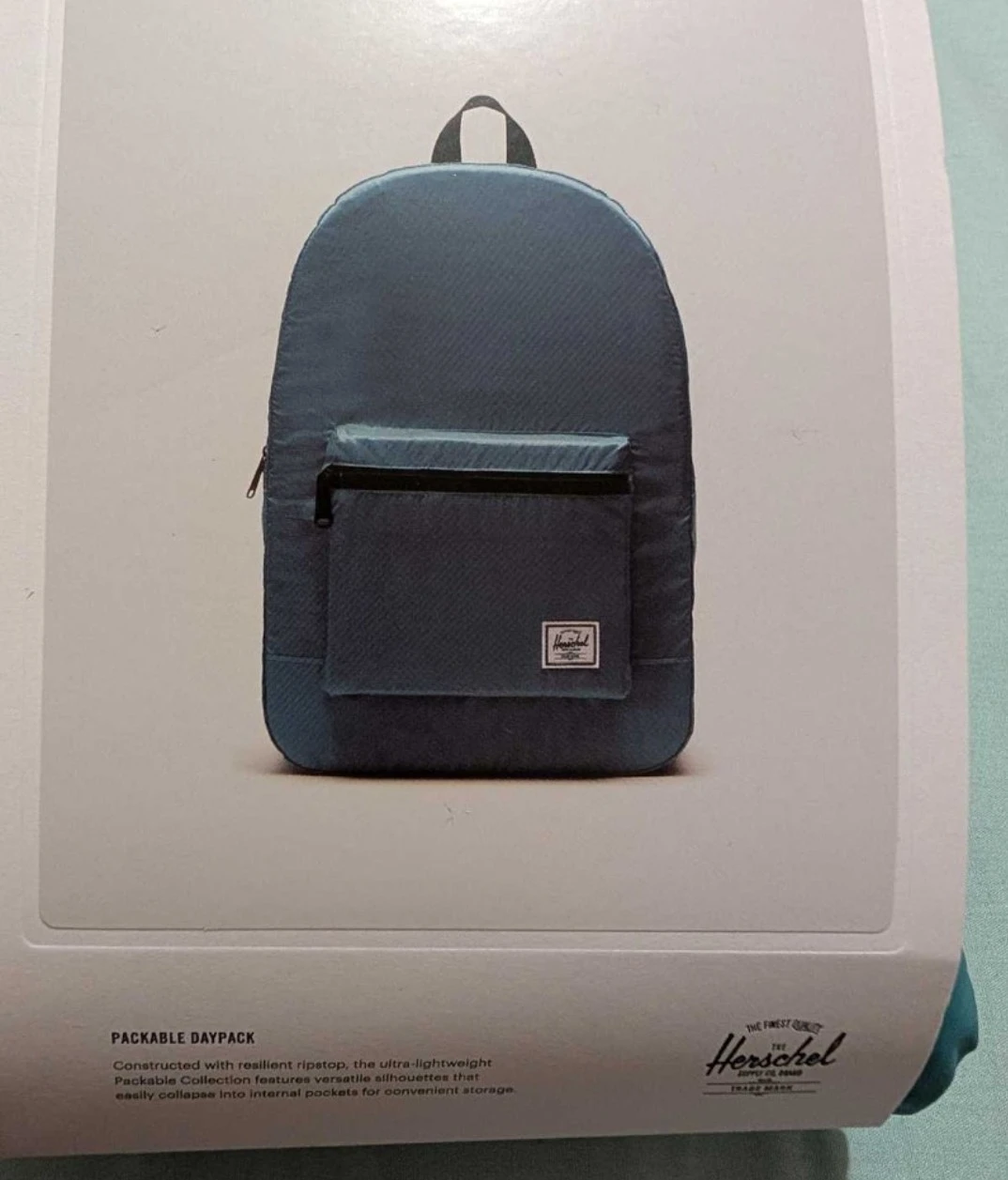 Herschel Packable Daypack Backpack (New - with tag)