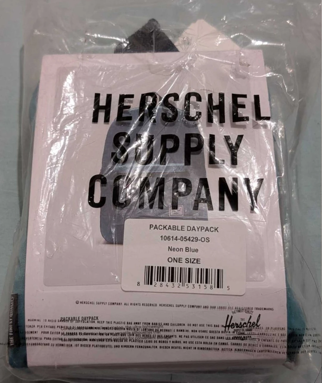 Herschel Packable Daypack Backpack (New - with tag) - photo 3