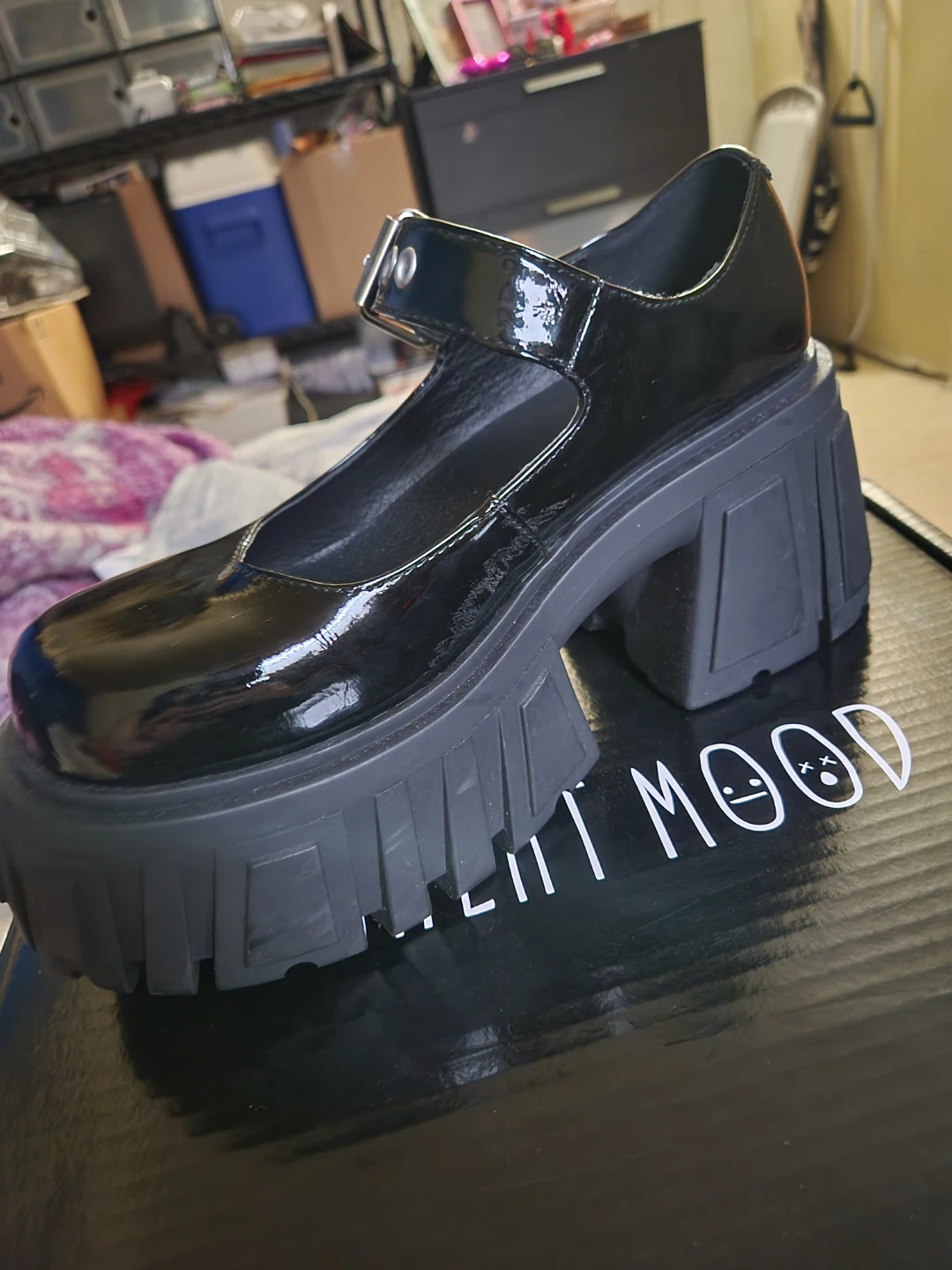 Dolls kill Platform mary janes size 10 - photo 2
