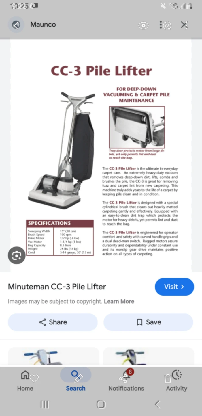 Carpet Vaccum Heavy duty - photo 2