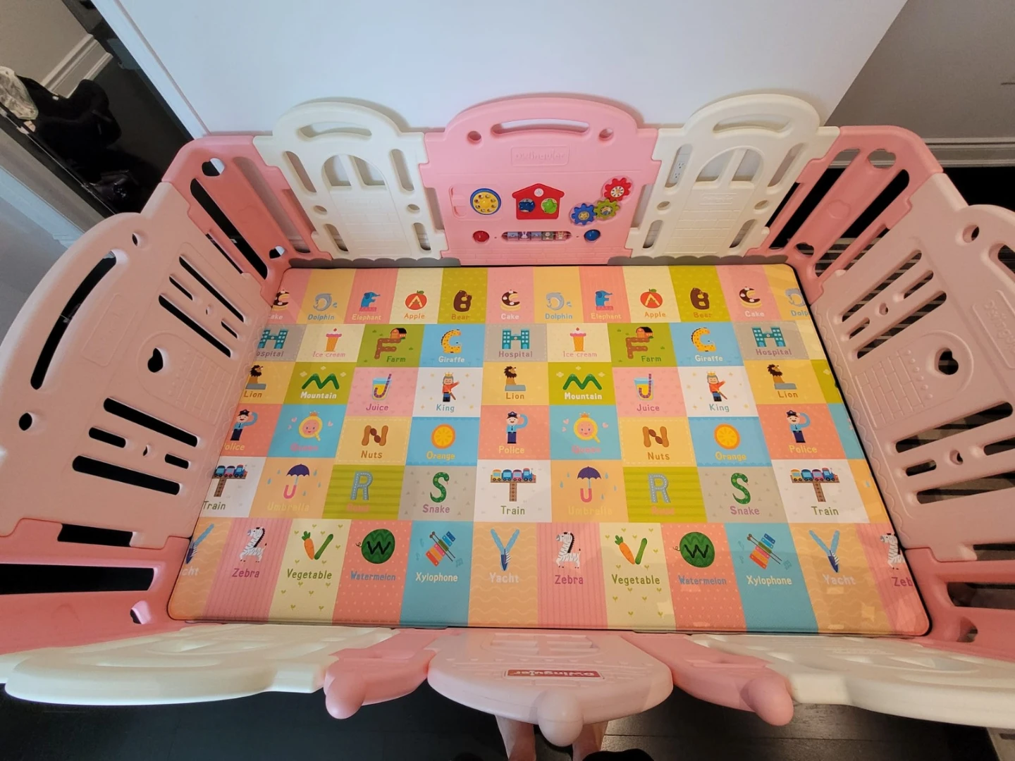Dwinguler Playpen with Play Mat - photo 3
