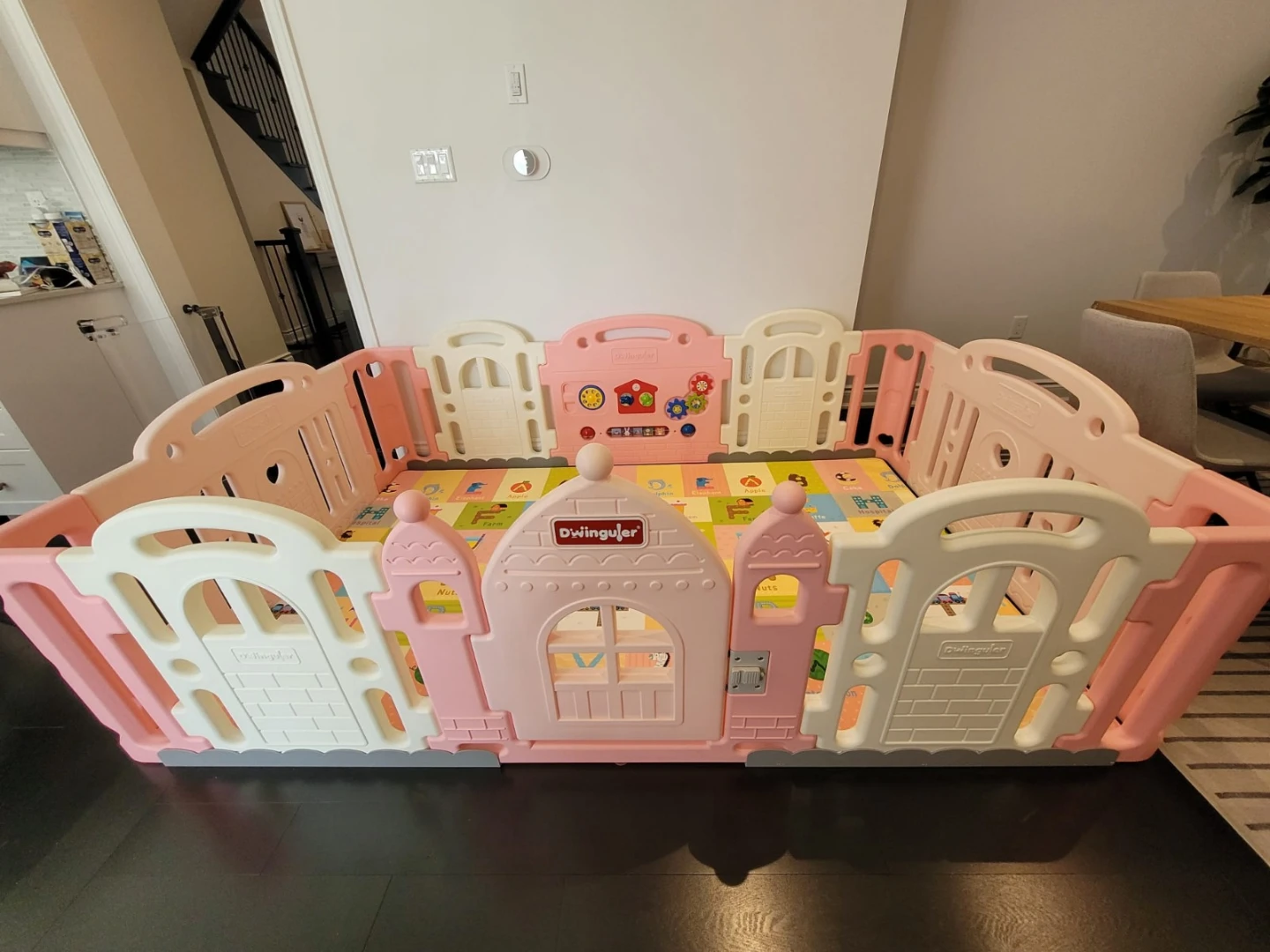 Dwinguler Playpen with Play Mat - photo 4