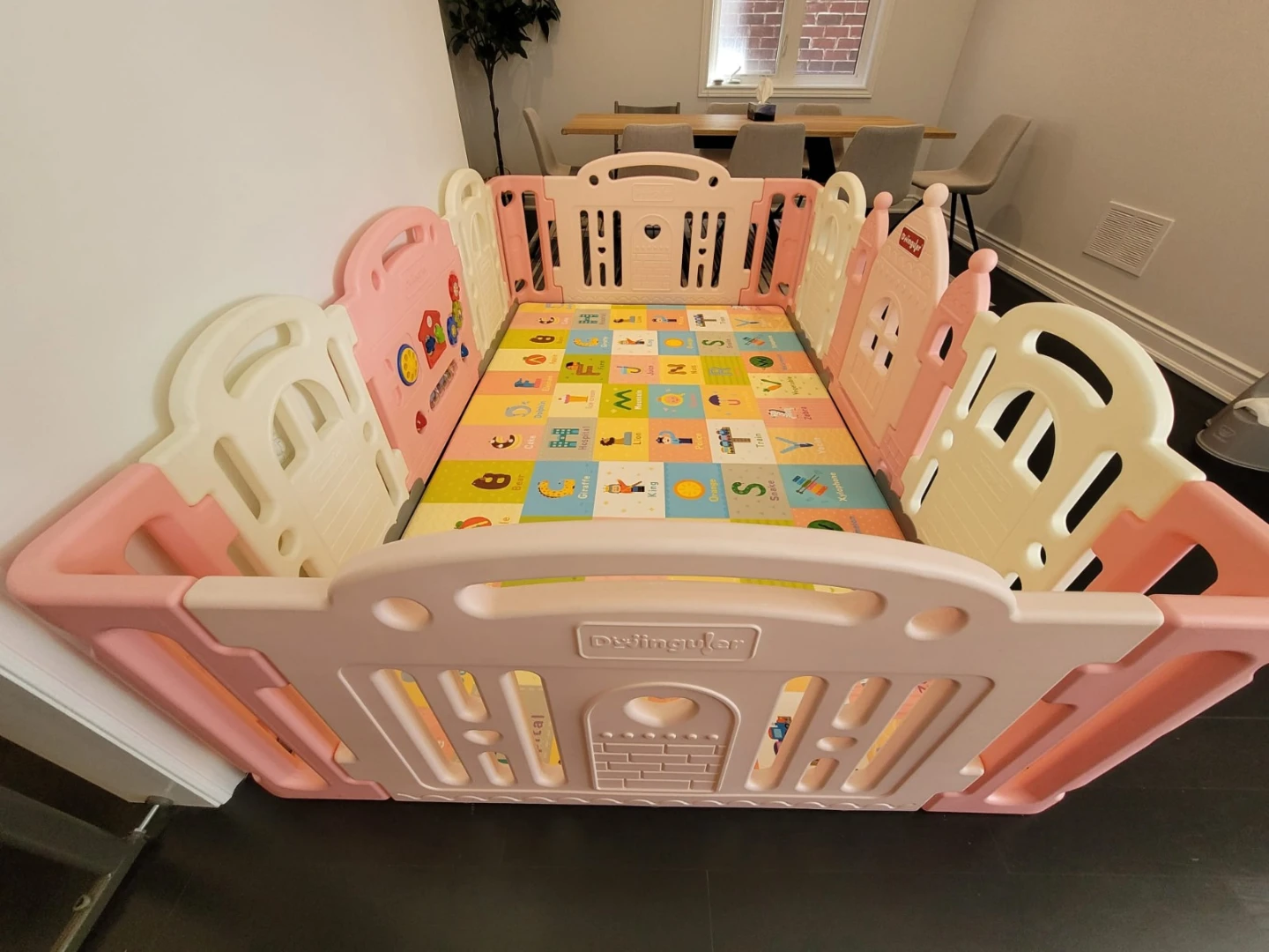 Dwinguler Playpen with Play Mat - photo 5