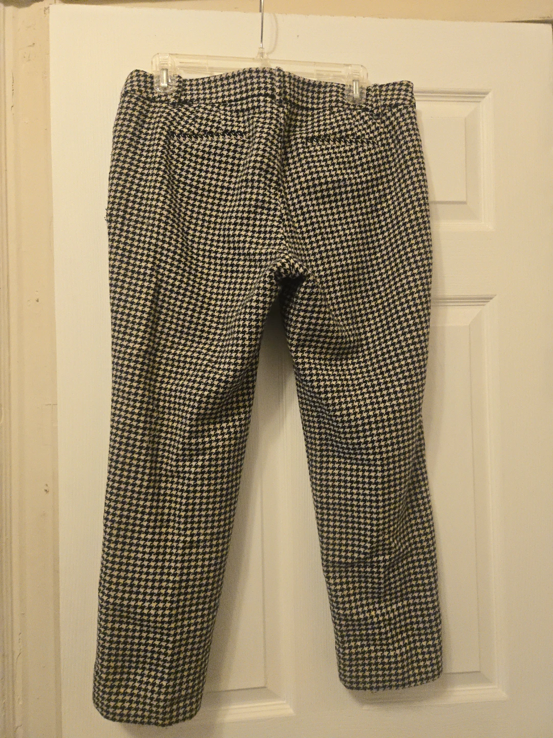 J. Crew Skimmer City Fit Houndstooth Pants Size 10 - photo 2