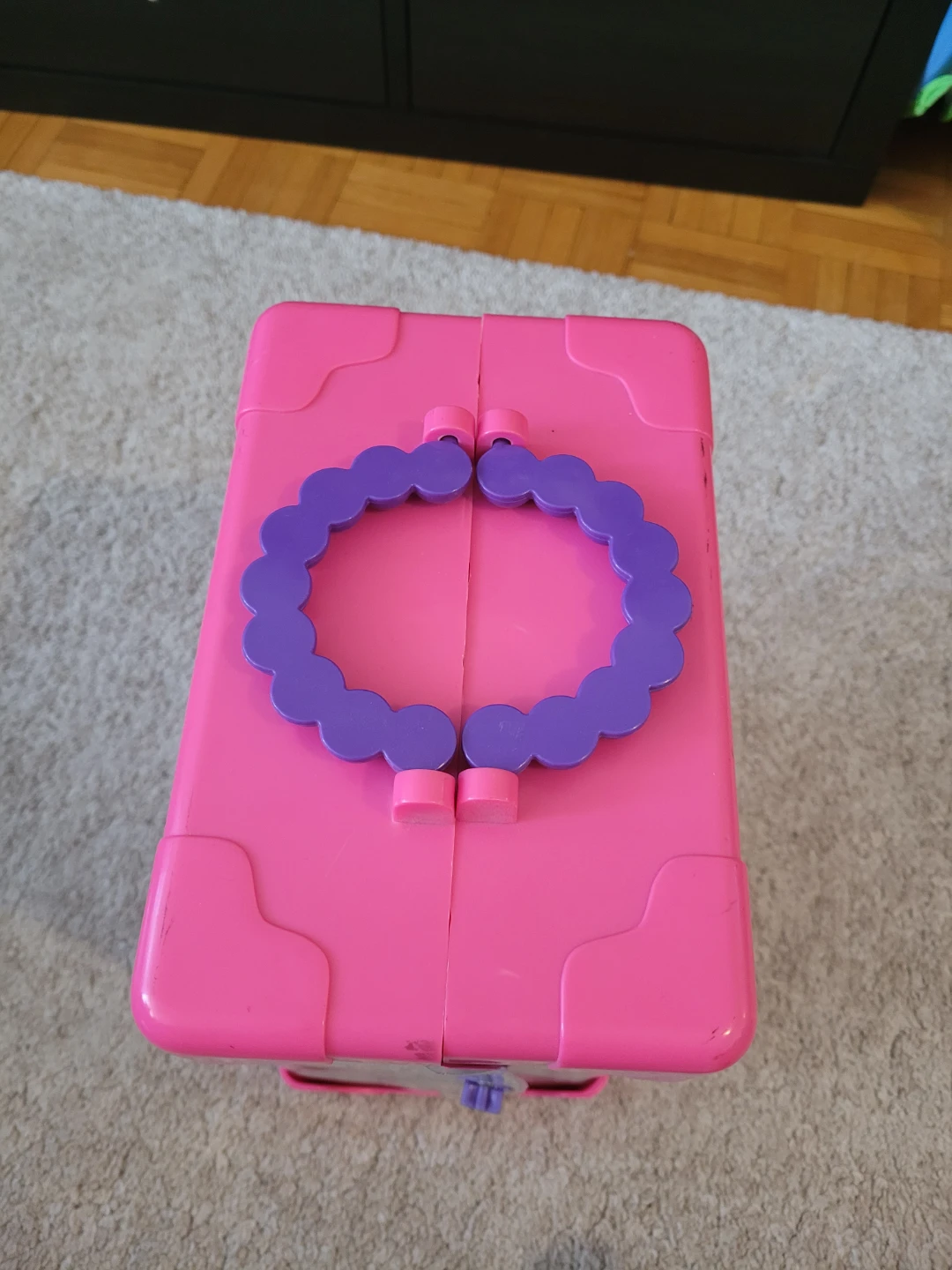 Vintage Mattel Barbie Deluxe doll trunk carry case 1991 - photo 5
