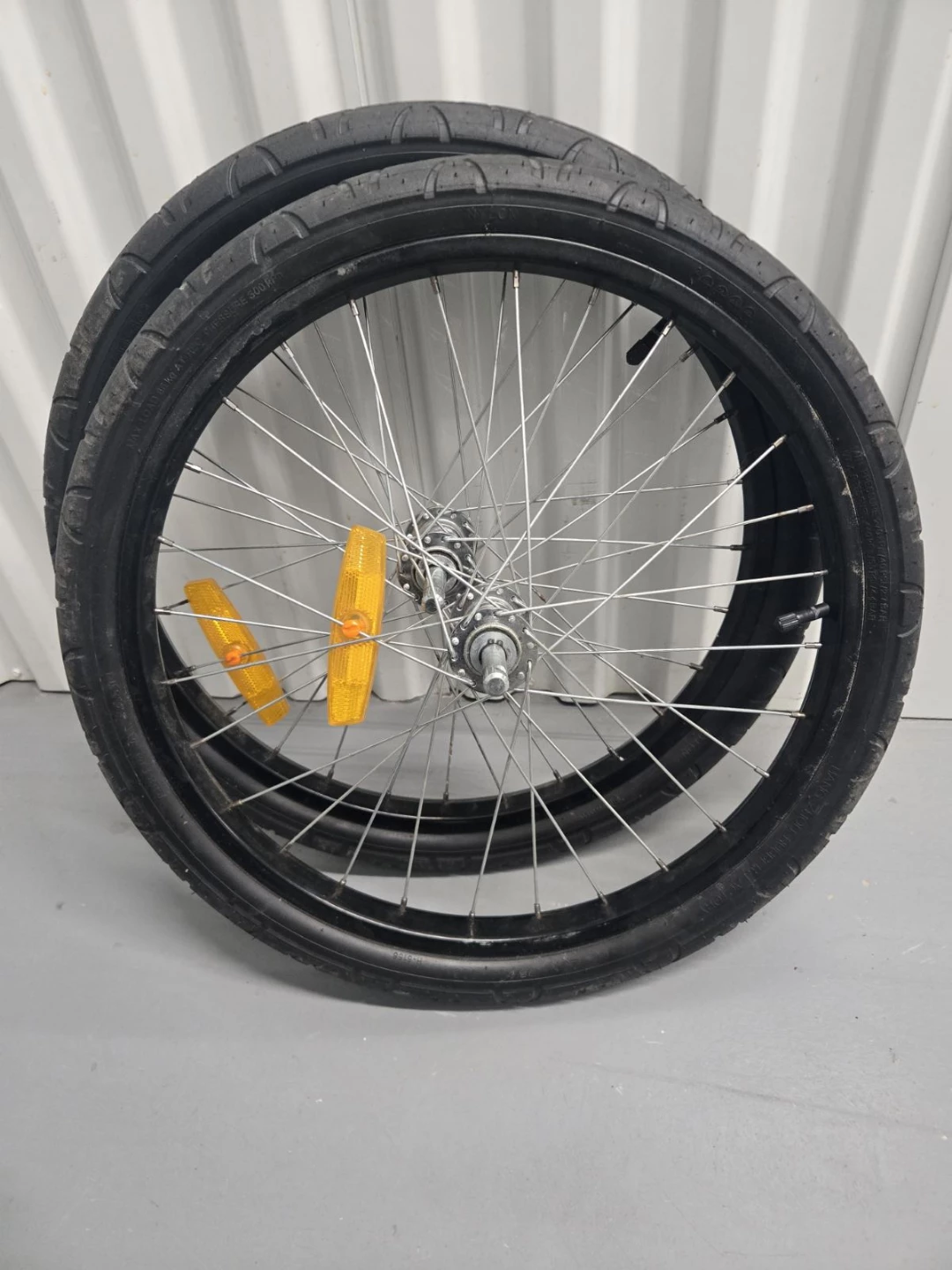 New Pair of 20x1.75 Bicycle Wheels