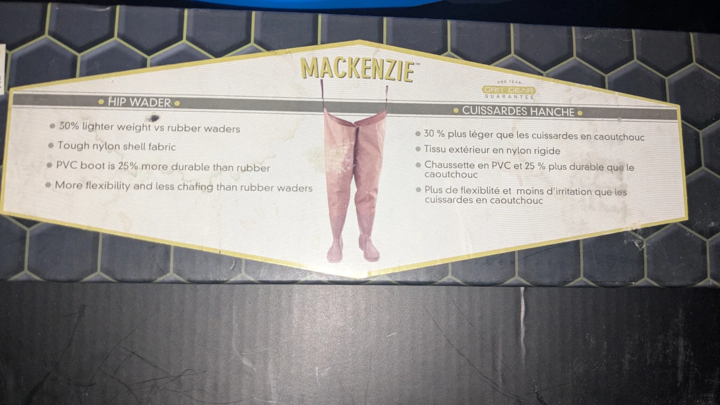 Hodgman waders (boot-foot hip)