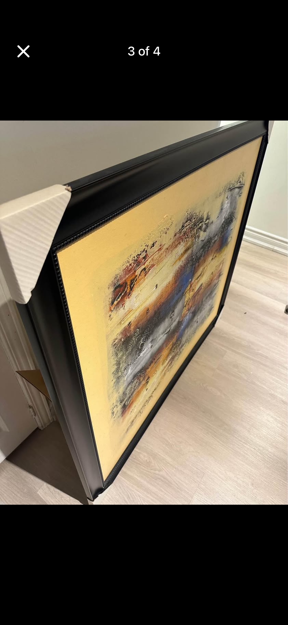 Framed Abstract Artwork - photo 3