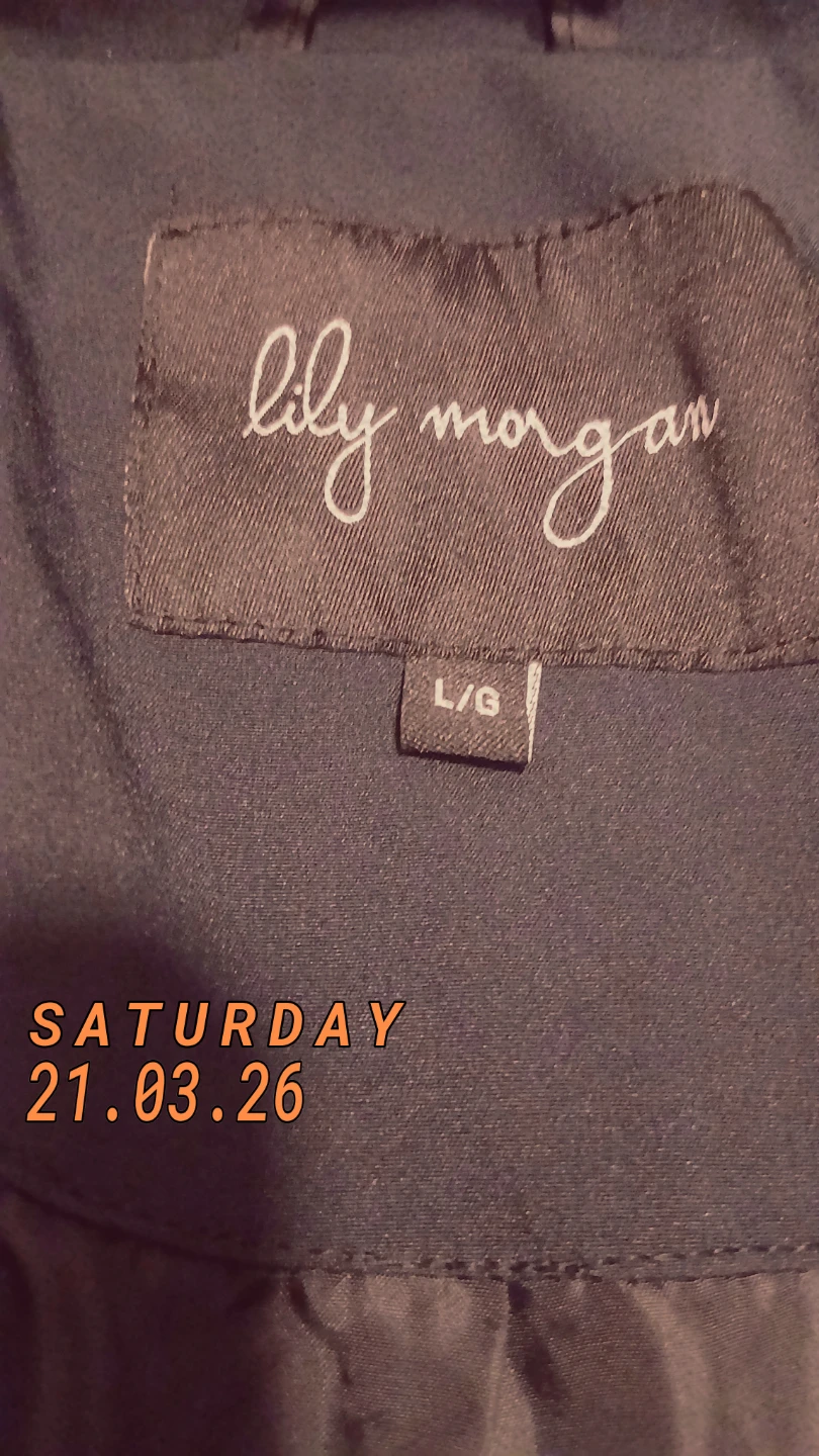 Lily Morgan Women's Trench Coat with Hood - L/G - photo 2