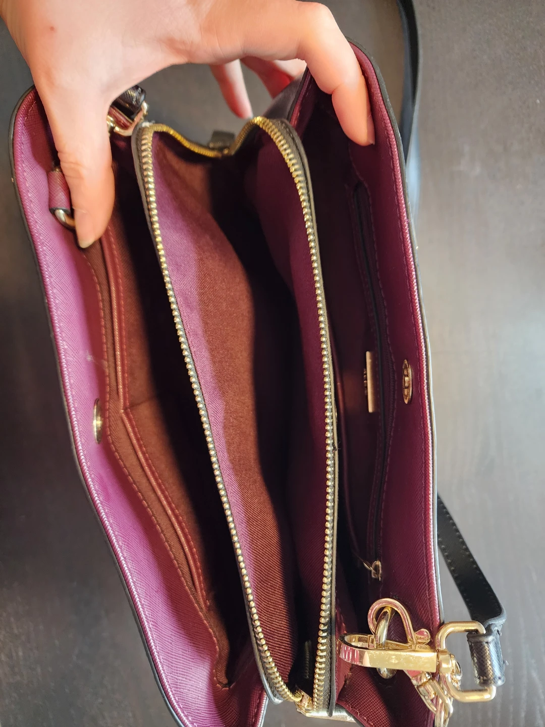 ALDO Black Faux Leather Tote Bag - photo 3
