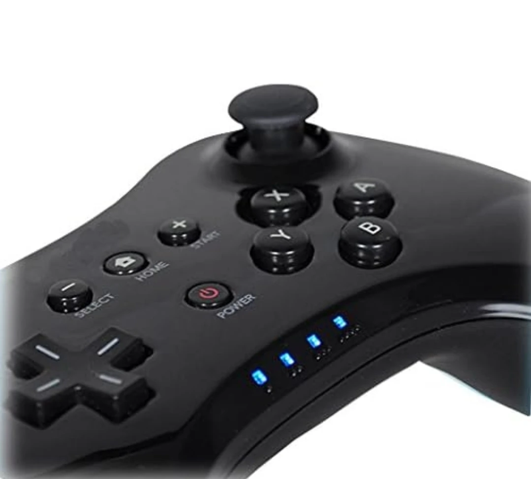 Wireless Pro Controller for Nintendo Wii U Gamepad Dual Analog - photo 2