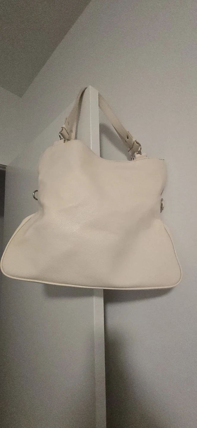 Steve Madden Cream Faux Leather Tote Bag - photo 4