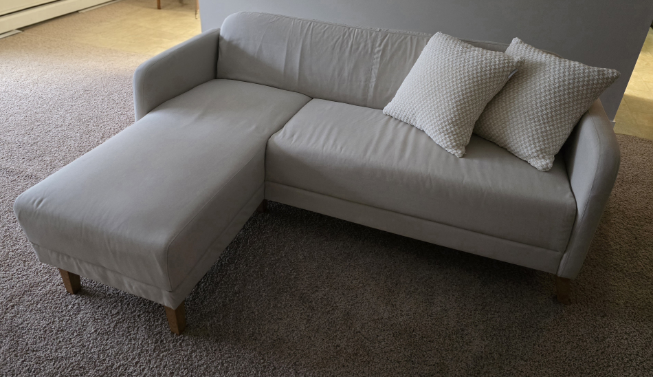 Ikea Linanas Sectional Sofa with Chaise - photo 2