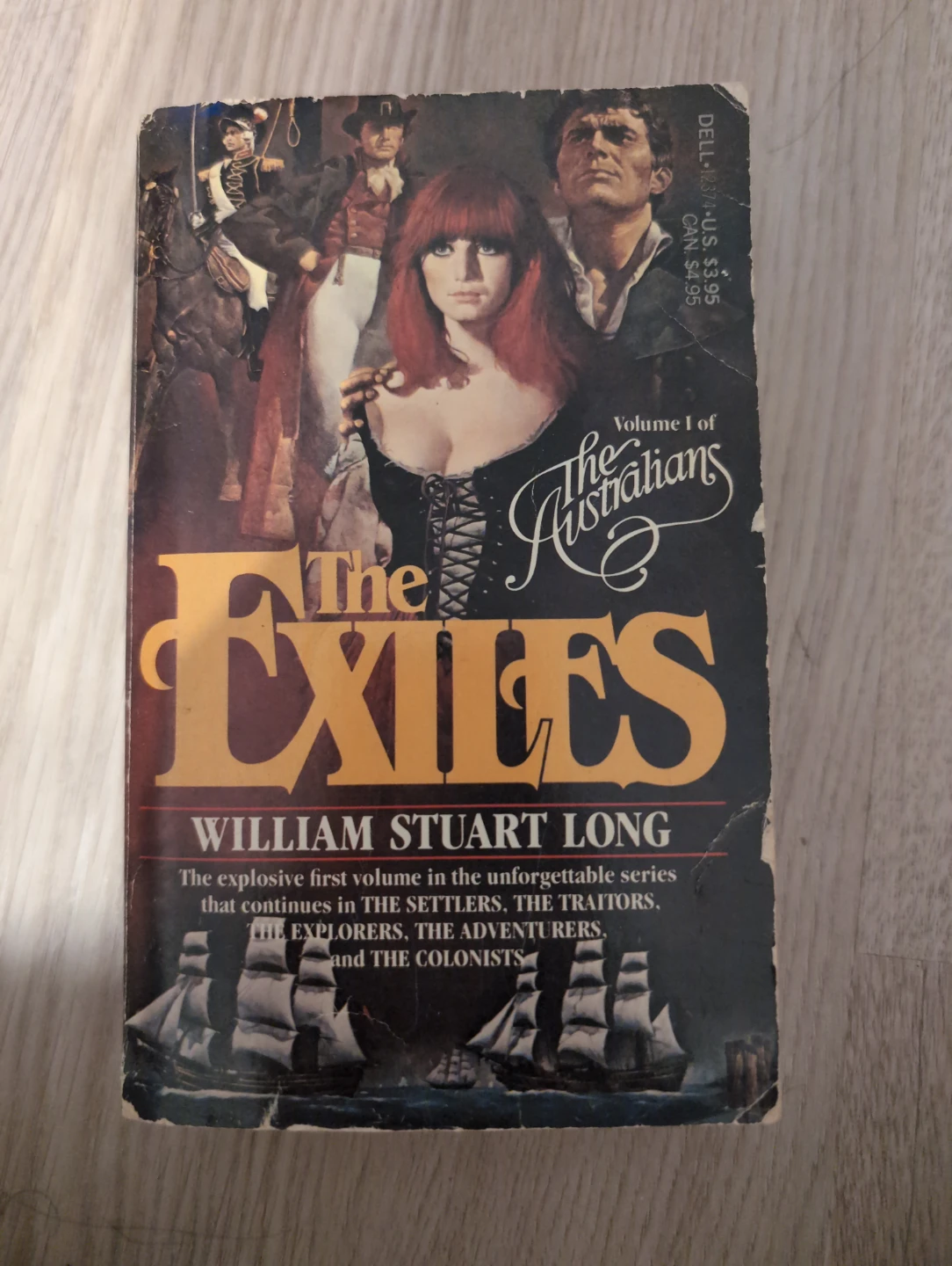 The Exiles Volume 1 The Australians by William Stuart Long Book