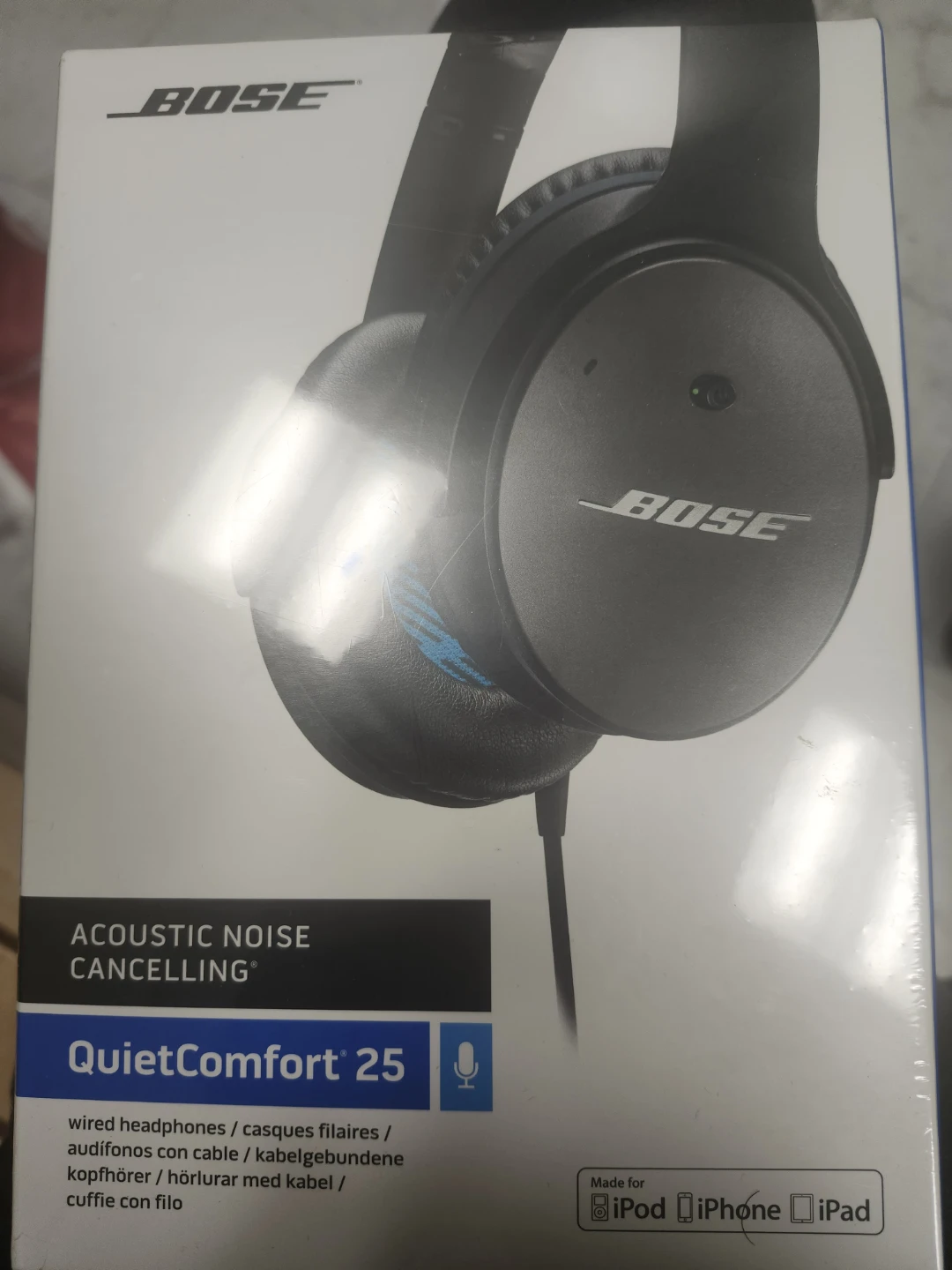 Bose QuietComfort 25 Acoustic Noise Cancelling Wired Headphones