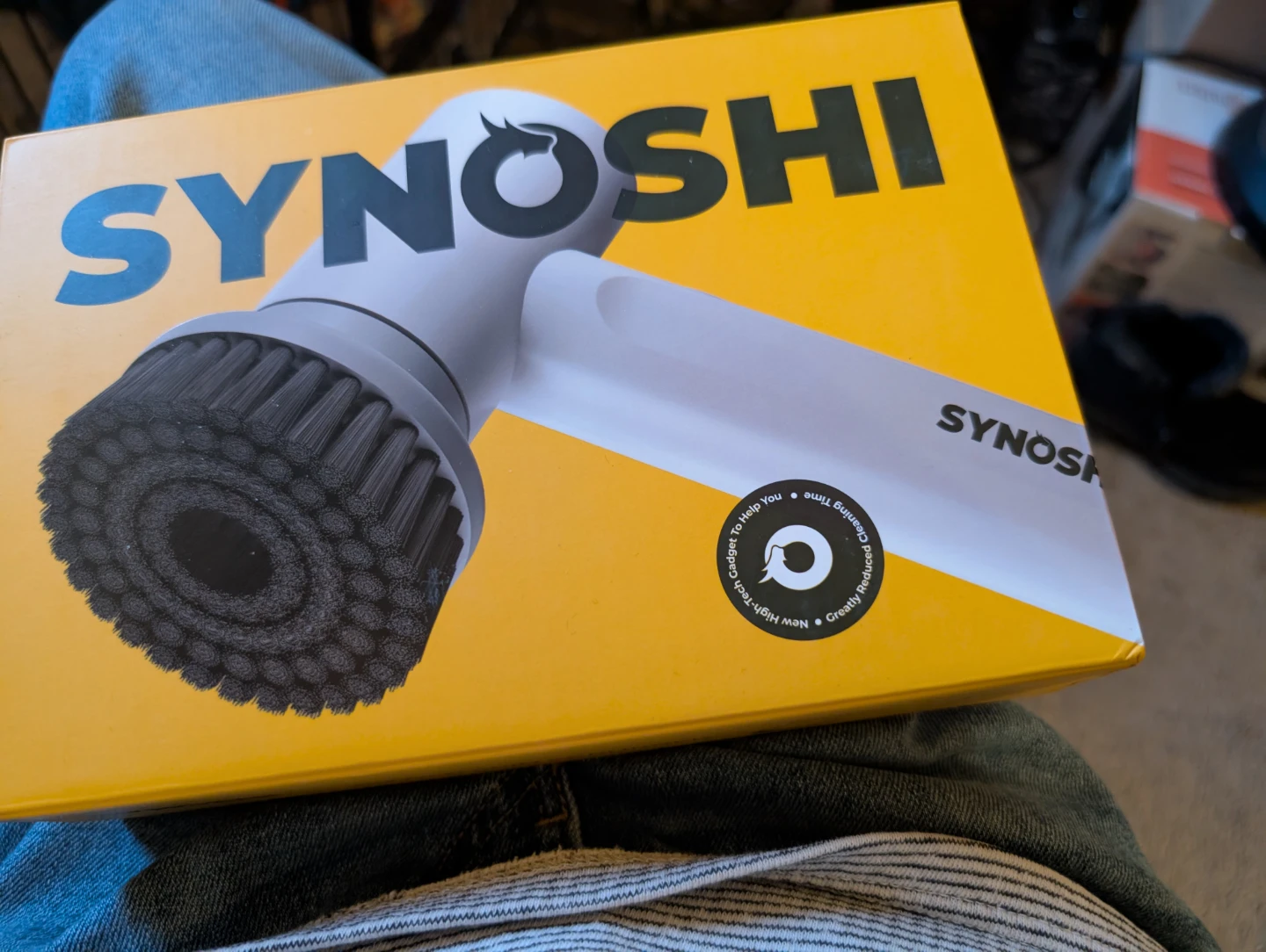 SYNOSHI Power Spin Scrubber Rechargeable