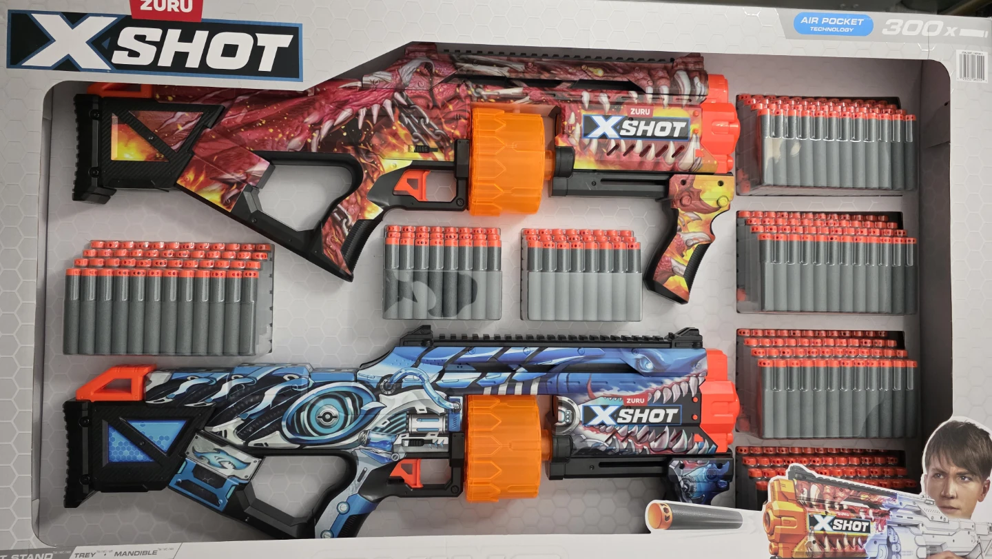 ZURU X-SHOT Skins 300X Blaster Set