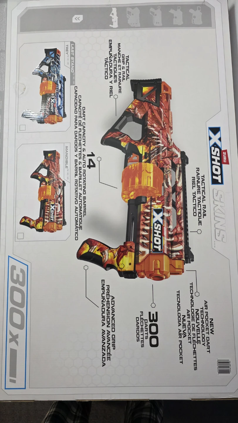 ZURU X-SHOT Skins 300X Blaster Set - photo 2