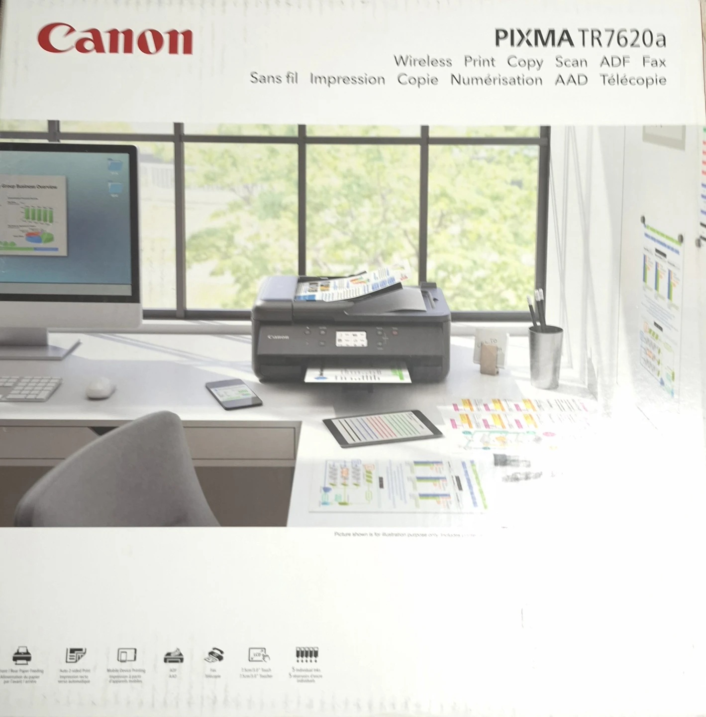 Canon PIXMA TR7620a Wireless Printer