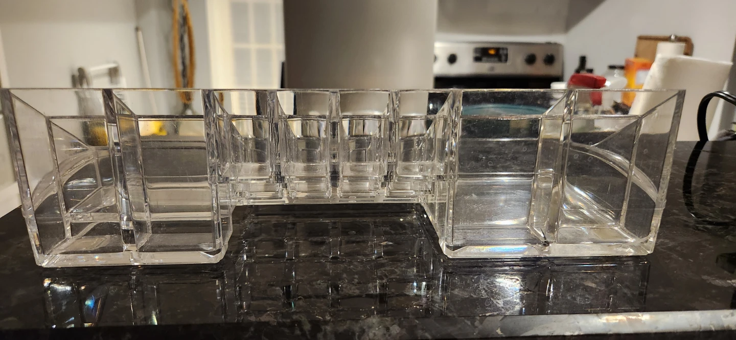 Clear Acrylic Makeup Organizer - photo 2