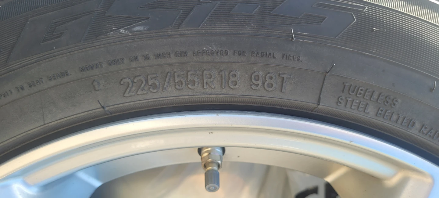Touren Winter Tires and Rims 225/55R18