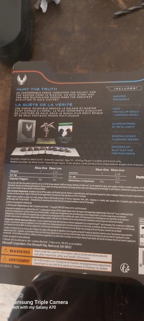 Metal Earth Halo 5 Guardian 3D Metal Model Kit - photo 2