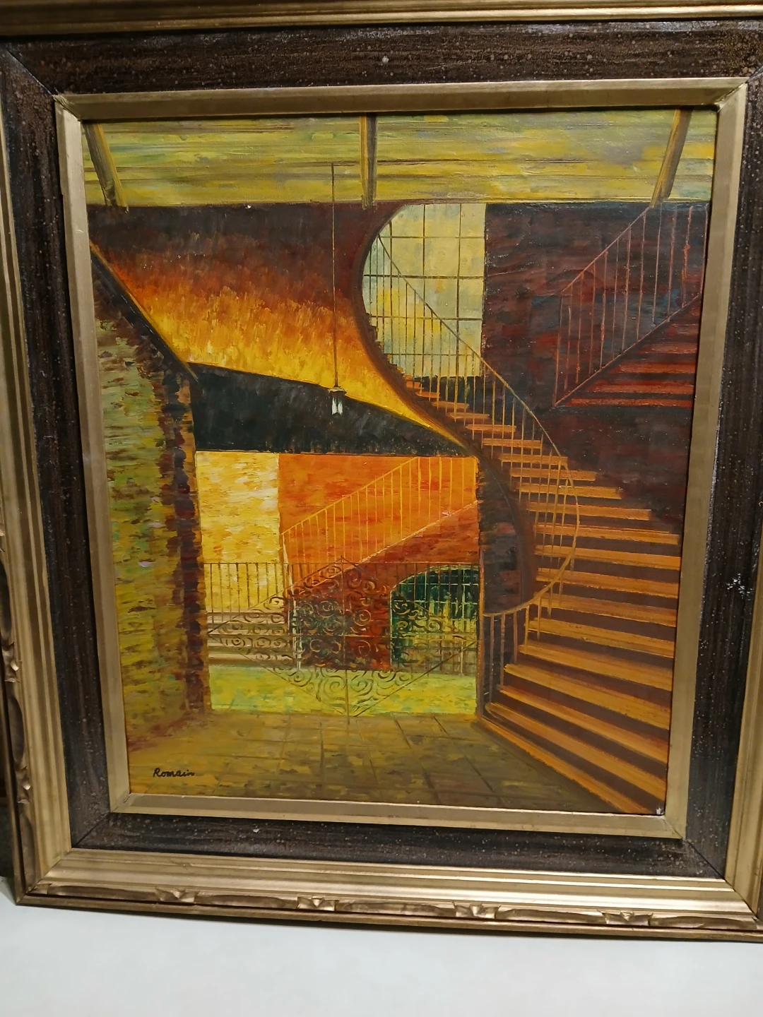 Original Oil Painting by Romain