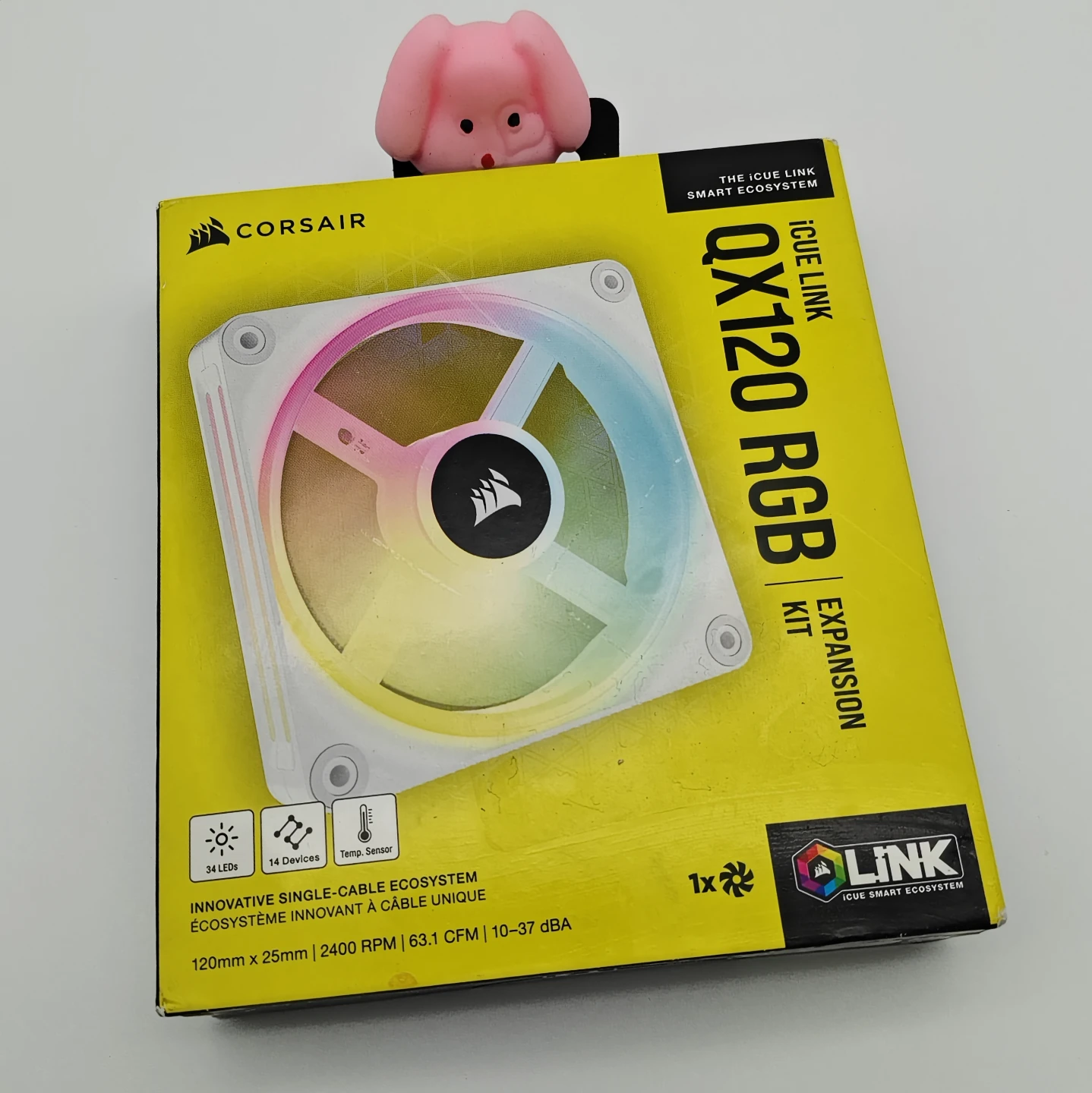 Corsair QX120 RGB Fan Expansion Kit