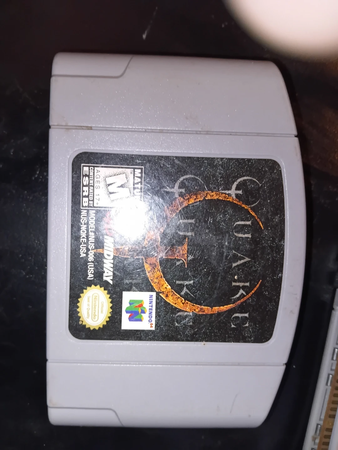 Nintendo 64 Quake Cartridge