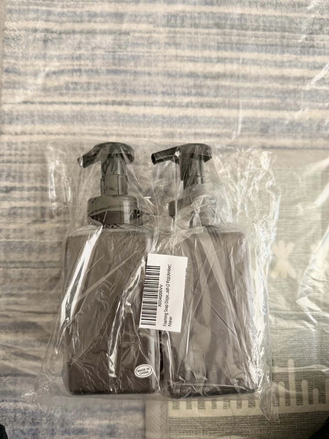 Foaming Soap Dispenser Bottles (2 Pack)