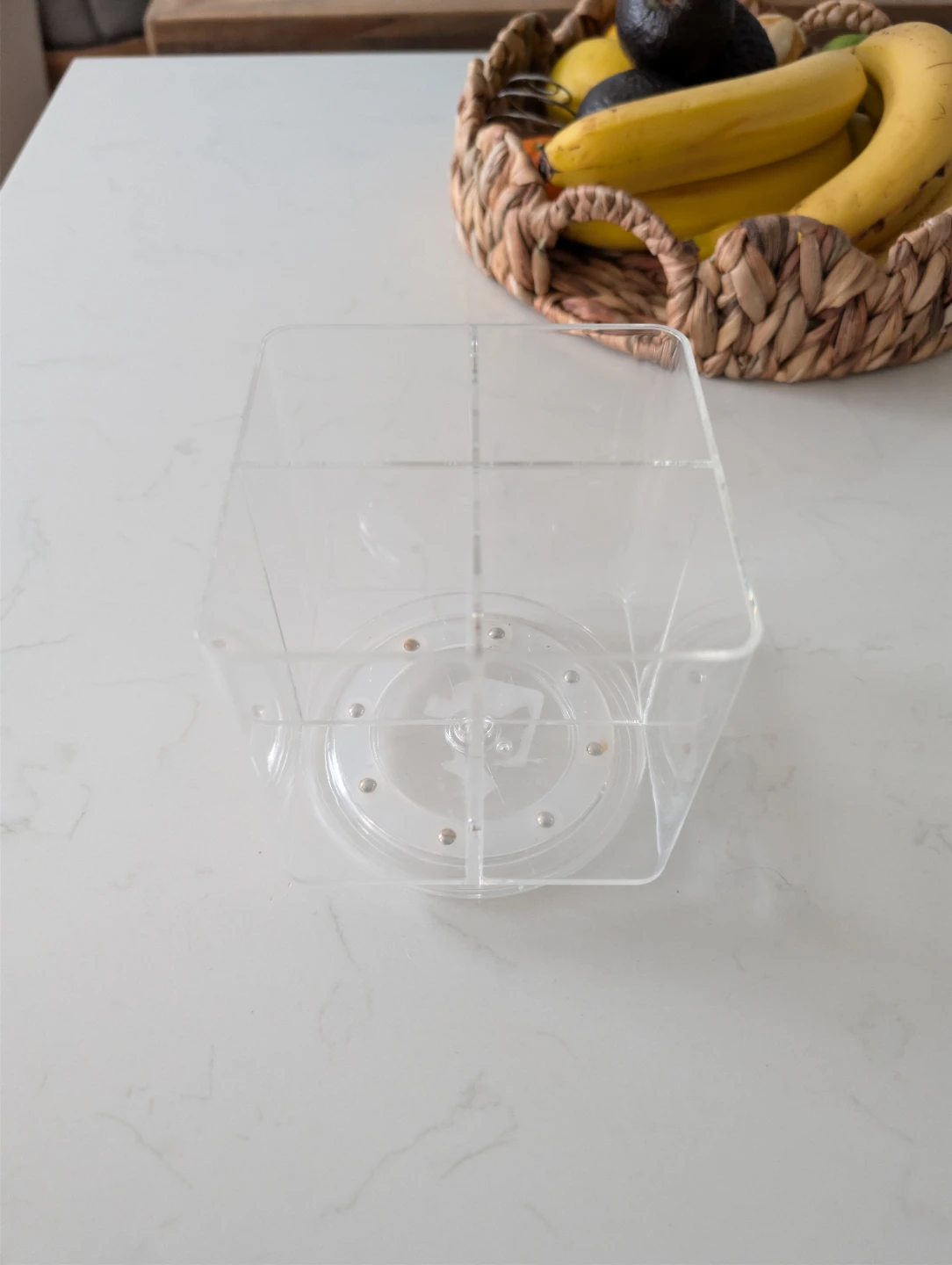 Clear Acrylic Swivel Organizer Caddy