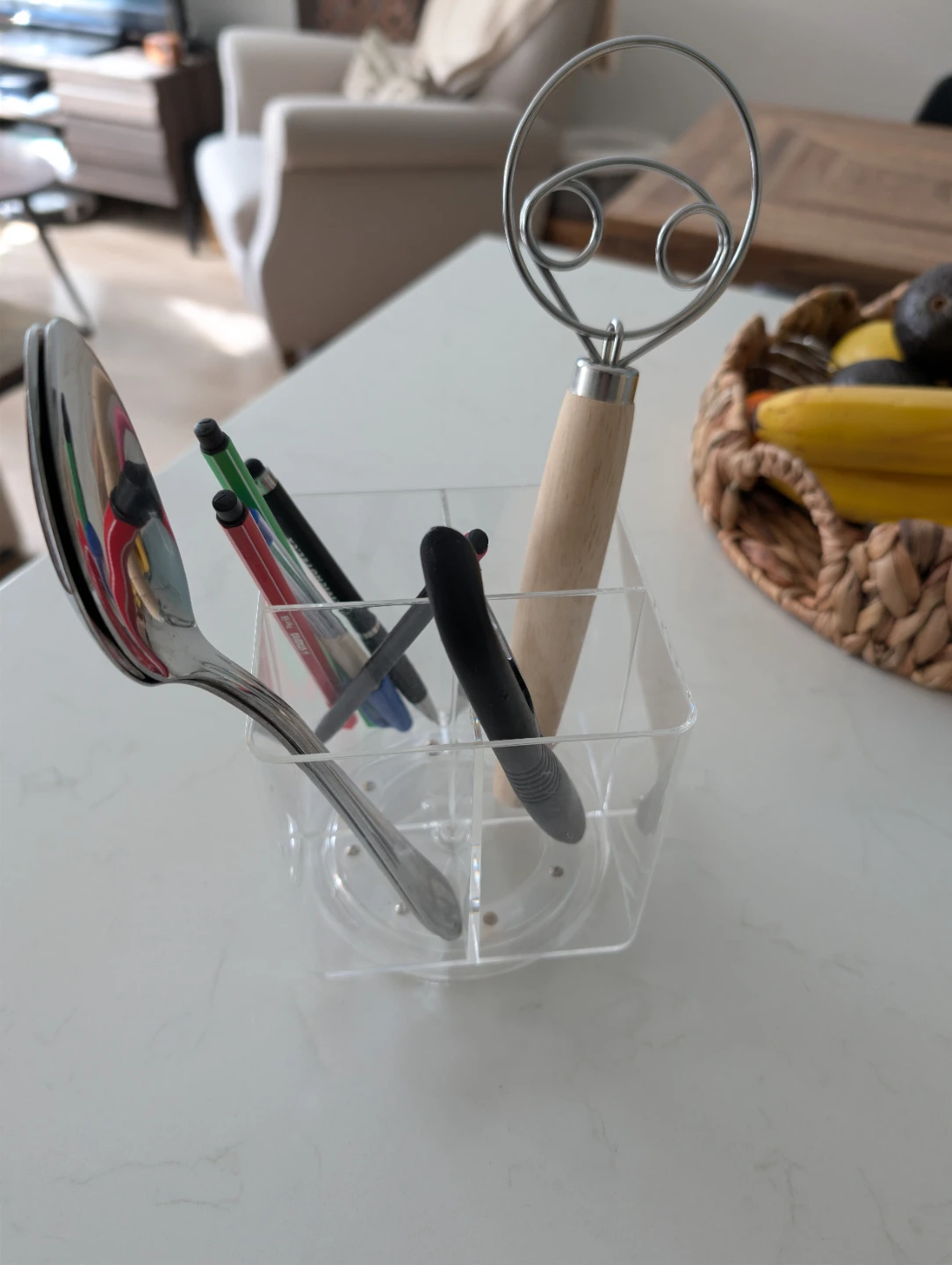 Clear Acrylic Swivel Organizer Caddy - photo 3