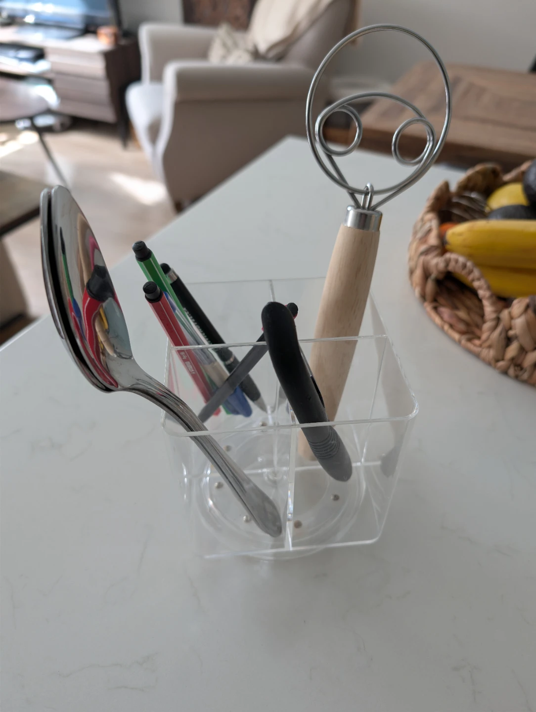 Clear Acrylic Swivel Organizer Caddy - photo 4