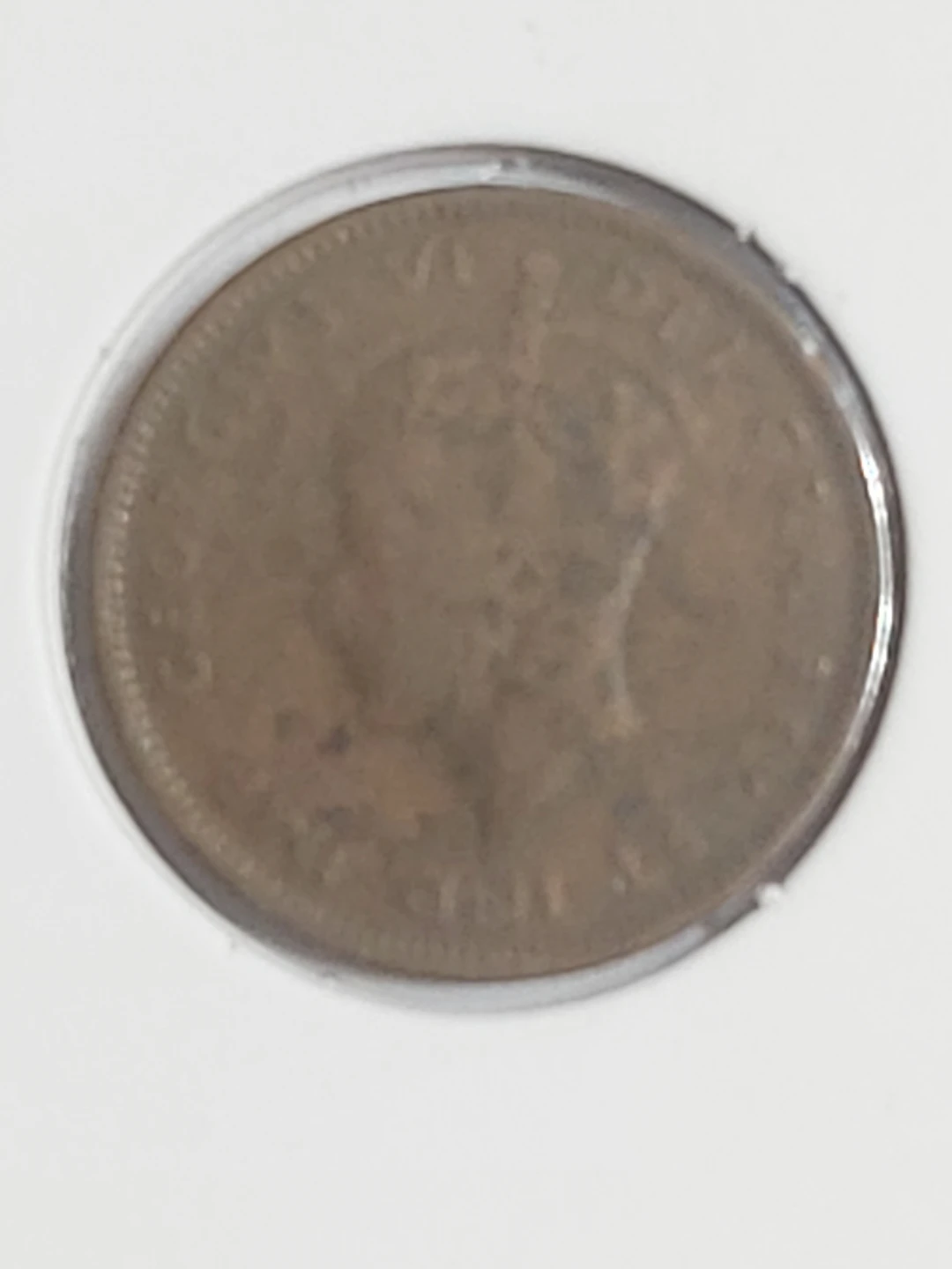 1941 Newfoundland 1 Cent Coin - photo 3