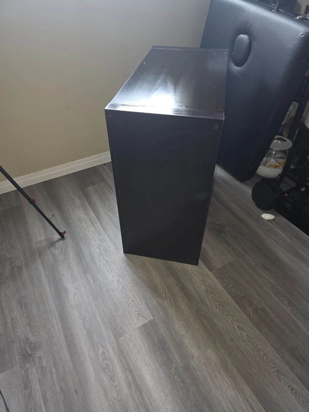 Black 4-Cube Storage Unit - photo 2