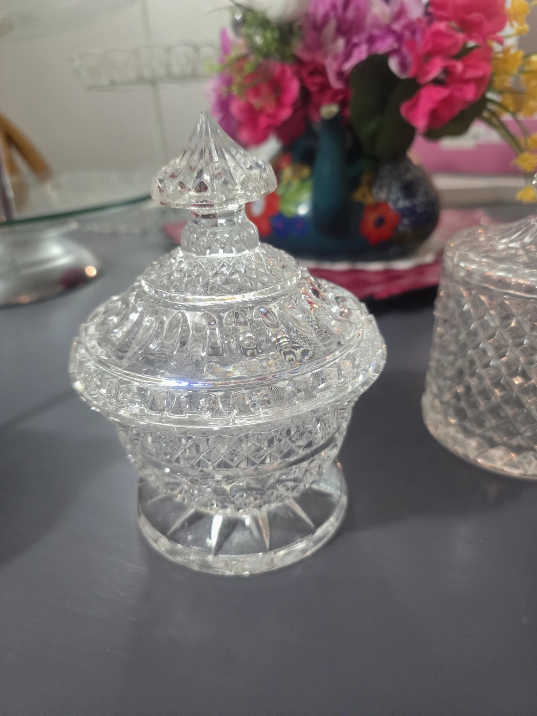 Crystal Candy Dish Set - photo 3