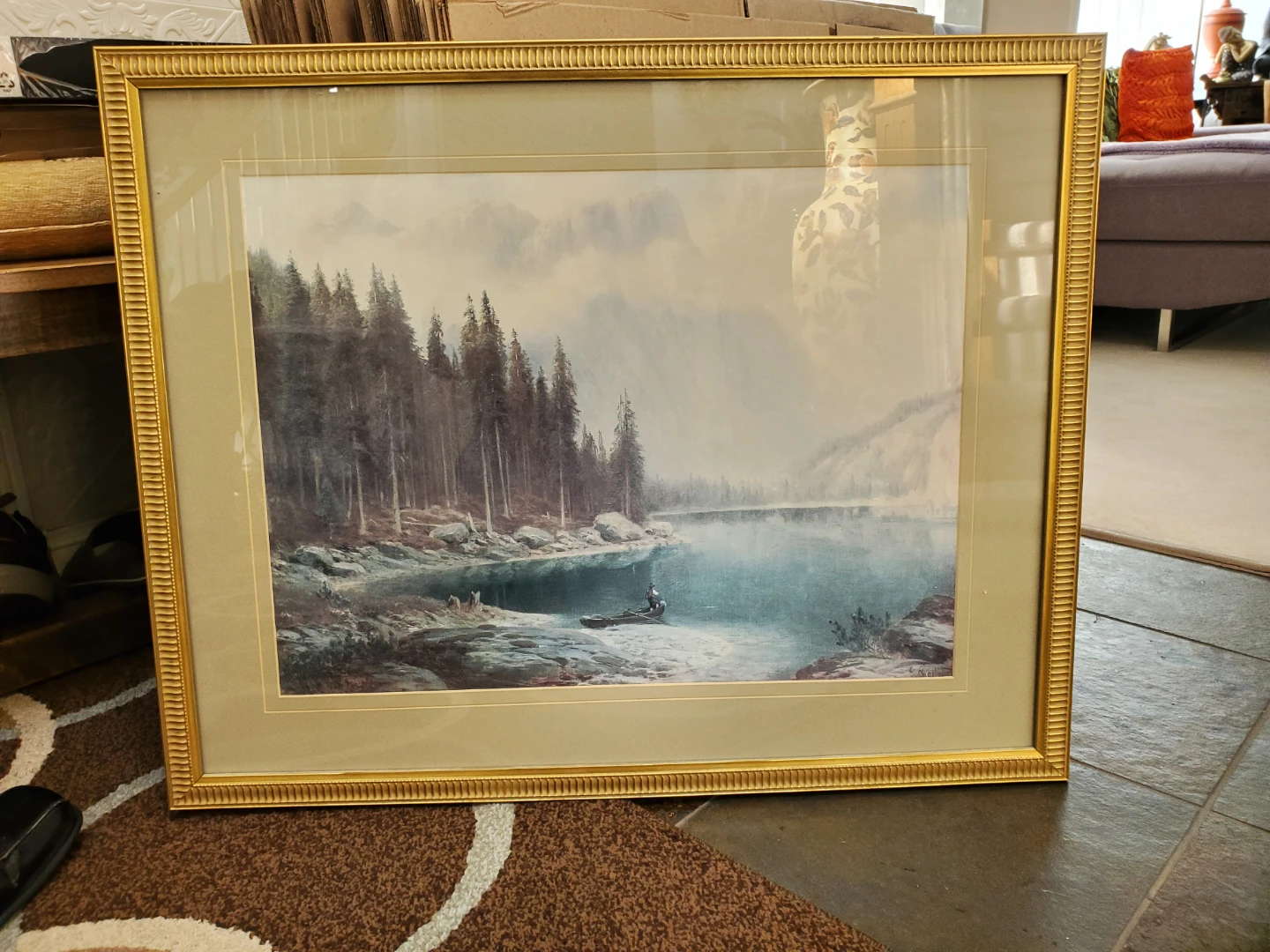 Framed Landscape Art Print