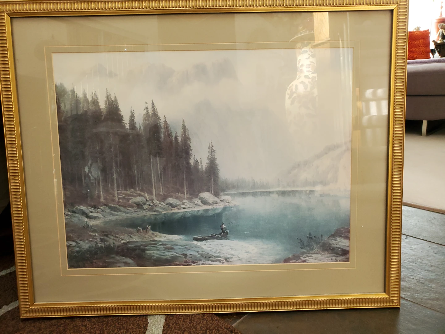 Framed Landscape Art Print - photo 2