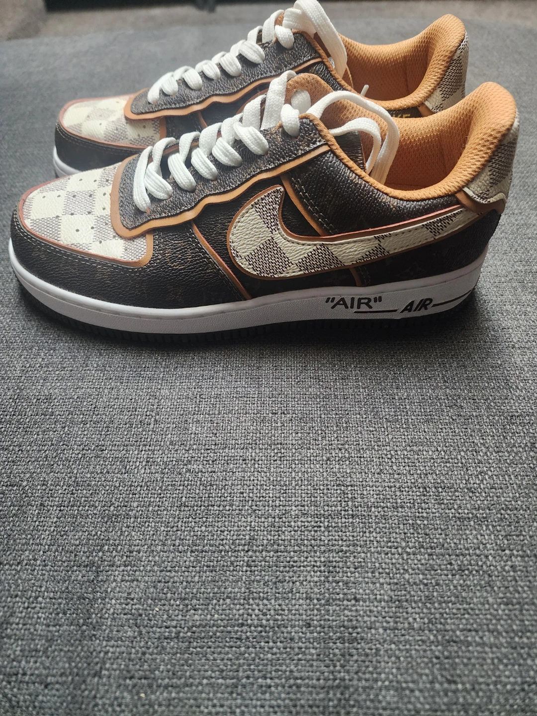 Custom "Air Force 1" Style Sneakers