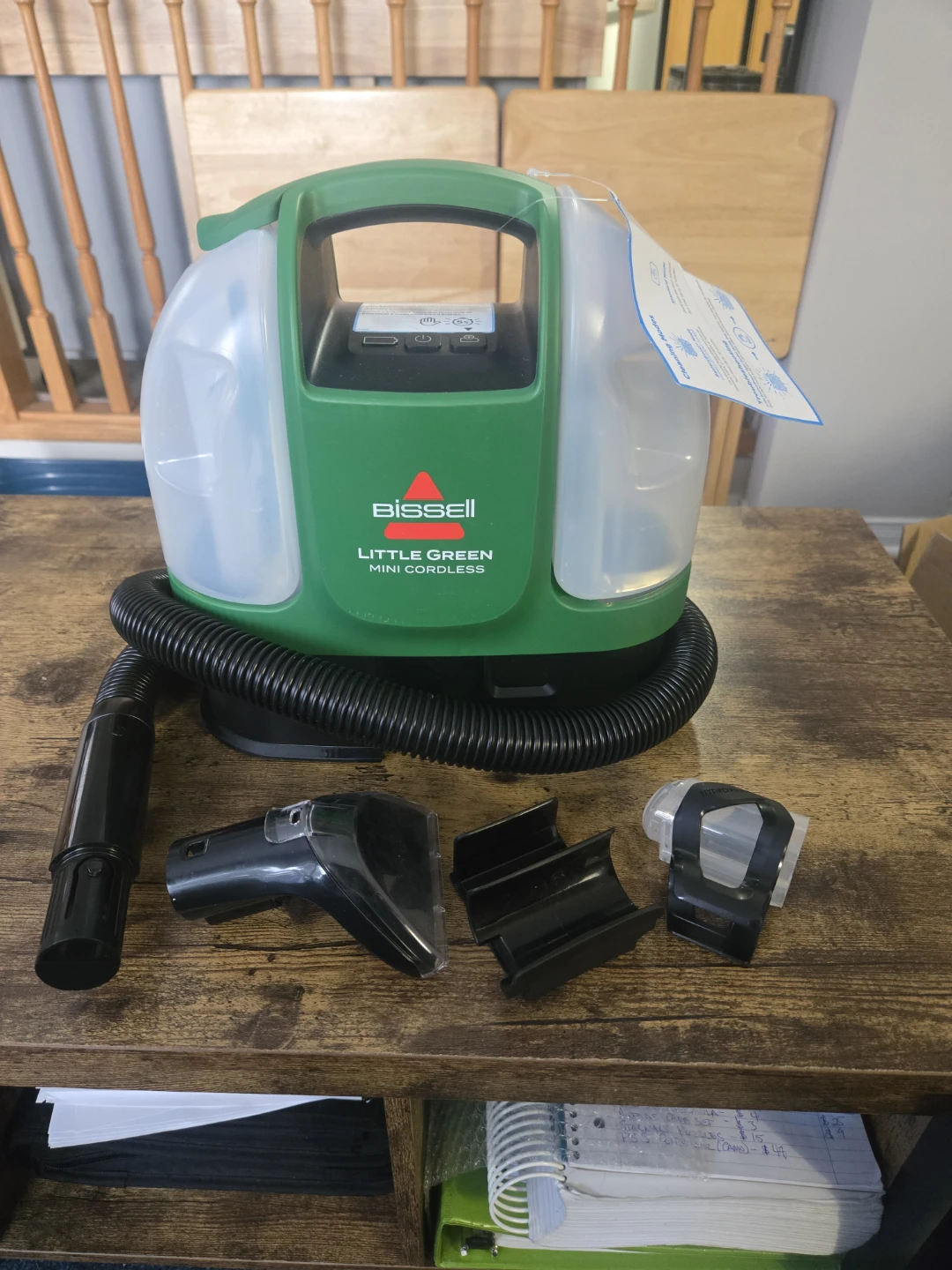 Bissell Little Green mini cordless deep cleaner