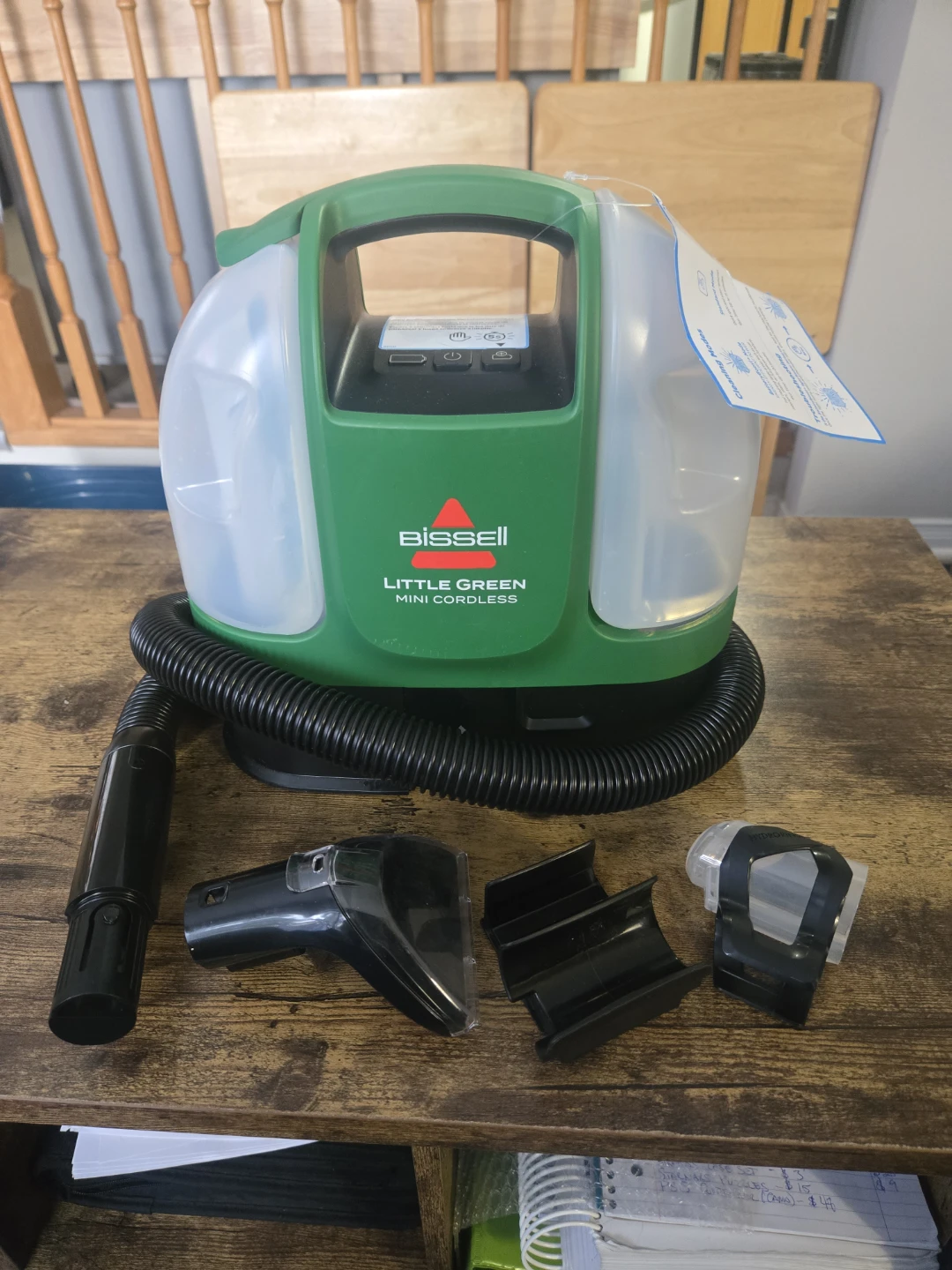 Bissell Little Green mini cordless deep cleaner - photo 4
