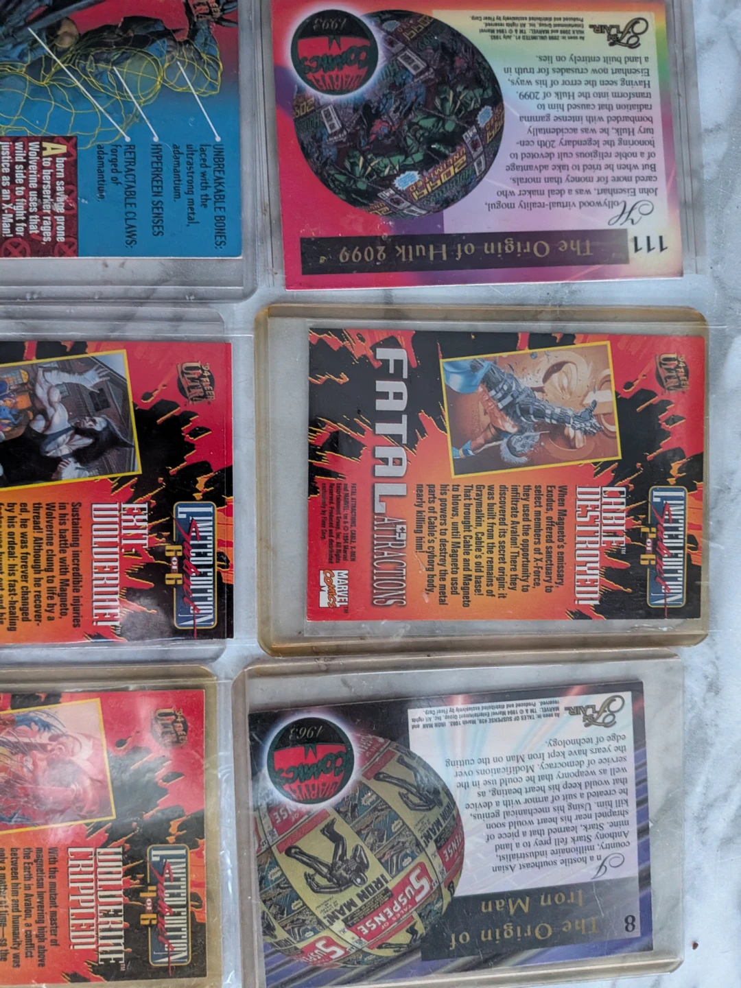 Marvel X-Men Trading Cards Collection 8 cards - photo 5