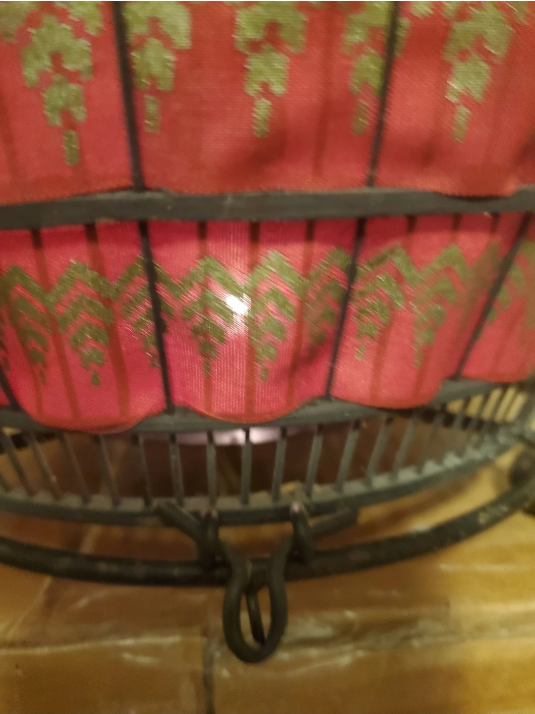 Tealight holding red lamp - photo 3