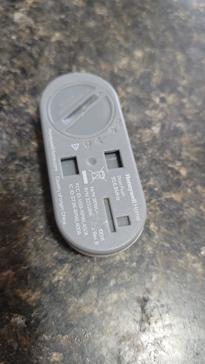 Free Honeywell Home Door Push Button - photo 3
